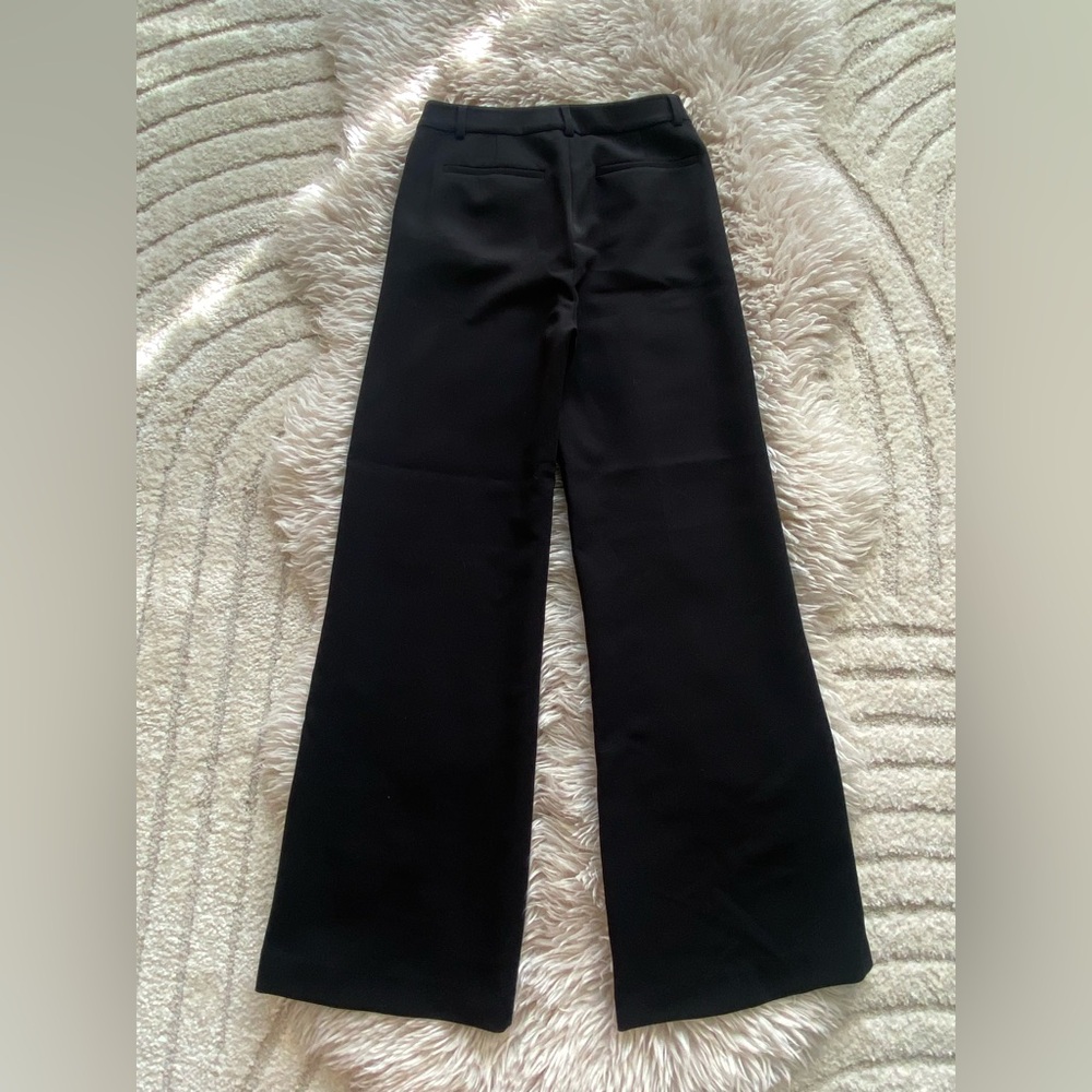 L’AGENCE PILAR WIDE LEG HIGH WAISTED PANTS - Black - Size 2